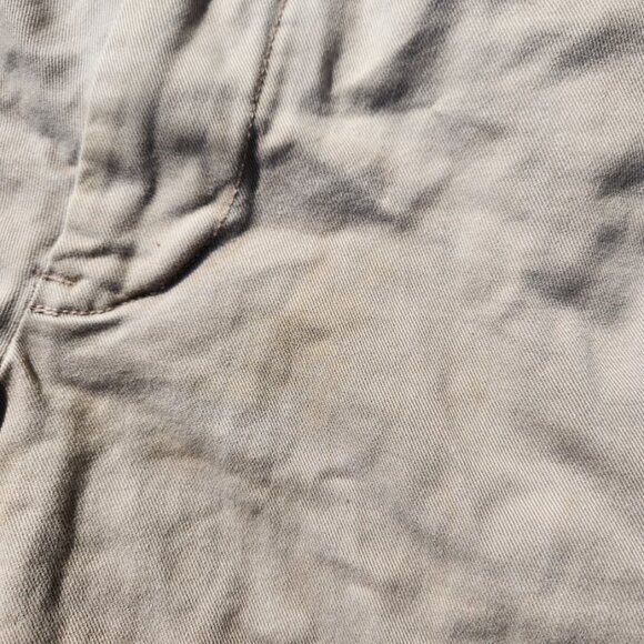 Gap Kids Uniform Flat Front Shorts Size 7 Slim Khaki 100% Cotton Easy Fit - Picture 4 of 9